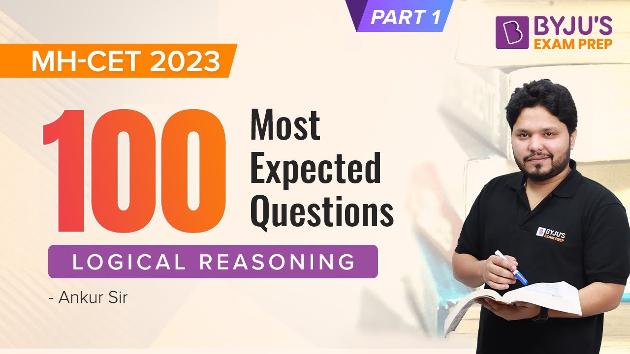MH-CET Law Logical Reasoning | MH-CET Law 2023 Crash Course | MH-CET ...