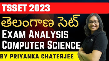 Telangana SET | Paper Analysis | Computer Science | Priyanka Chatterjee | Unacademy