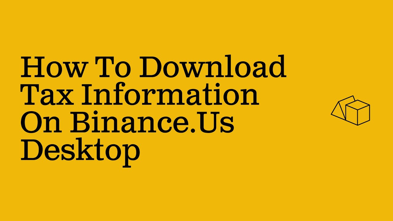 binance tax information