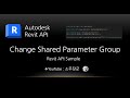 Change shared parameter group