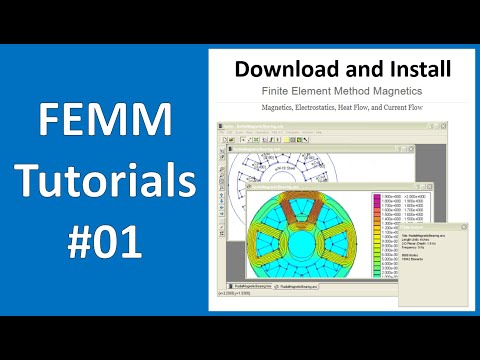 FEMM Tutorial #01: How to download and install FEMM software?