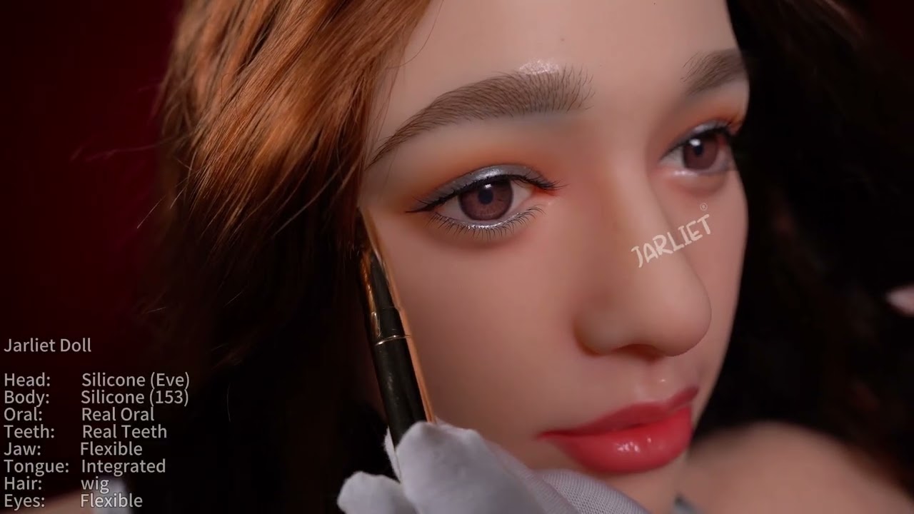 Jarliet doll silicone doll Eve with flexible eyes details