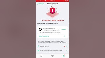 How to backup bitcoin wallet in Bitcoin.com?