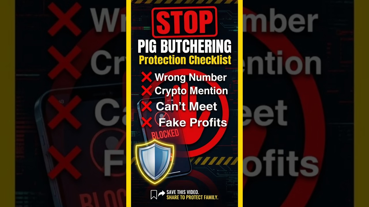 How to Protect Yourself from Pig Butchering Scam - Safety Checklist 