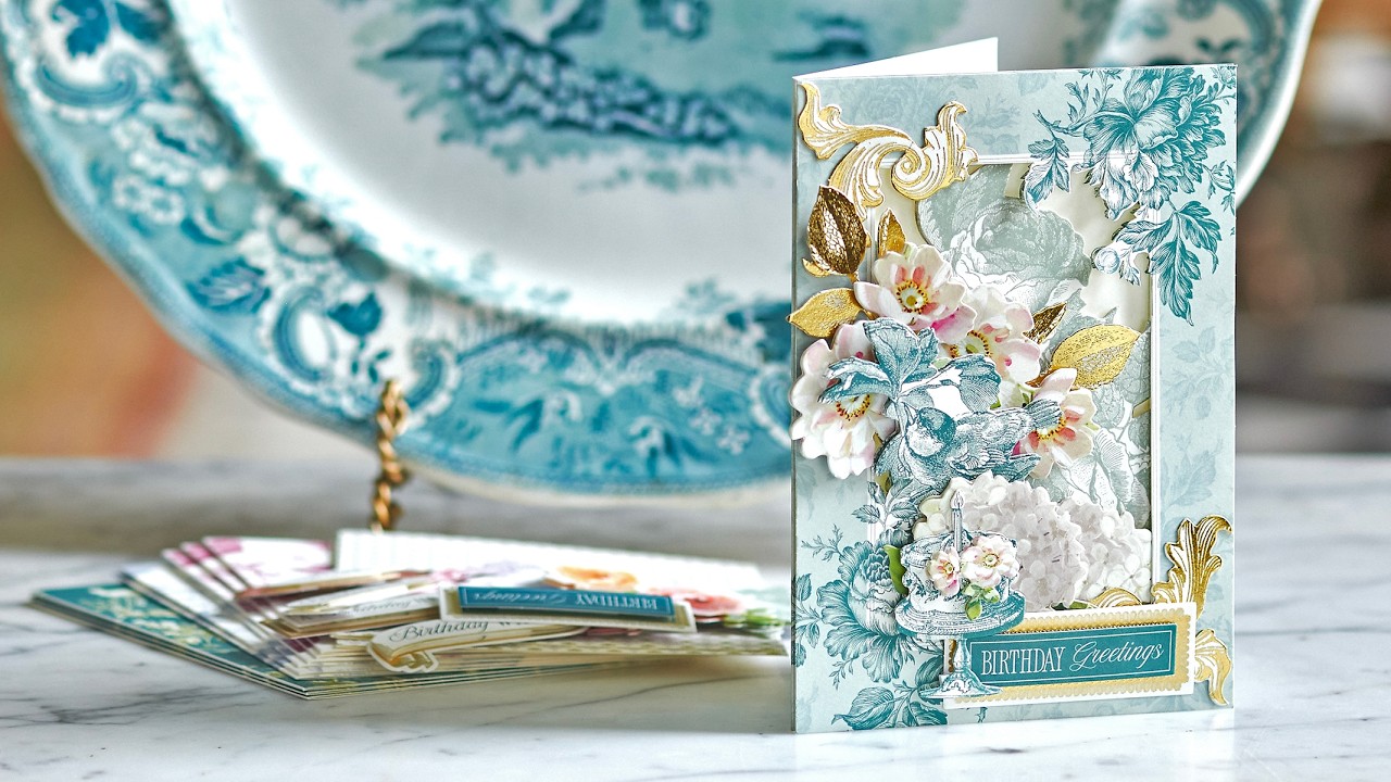 Birthday Present Card Making Kit- Made Easy - YouTube