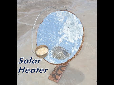 How to Make Solar Heater सोलर हीटर in