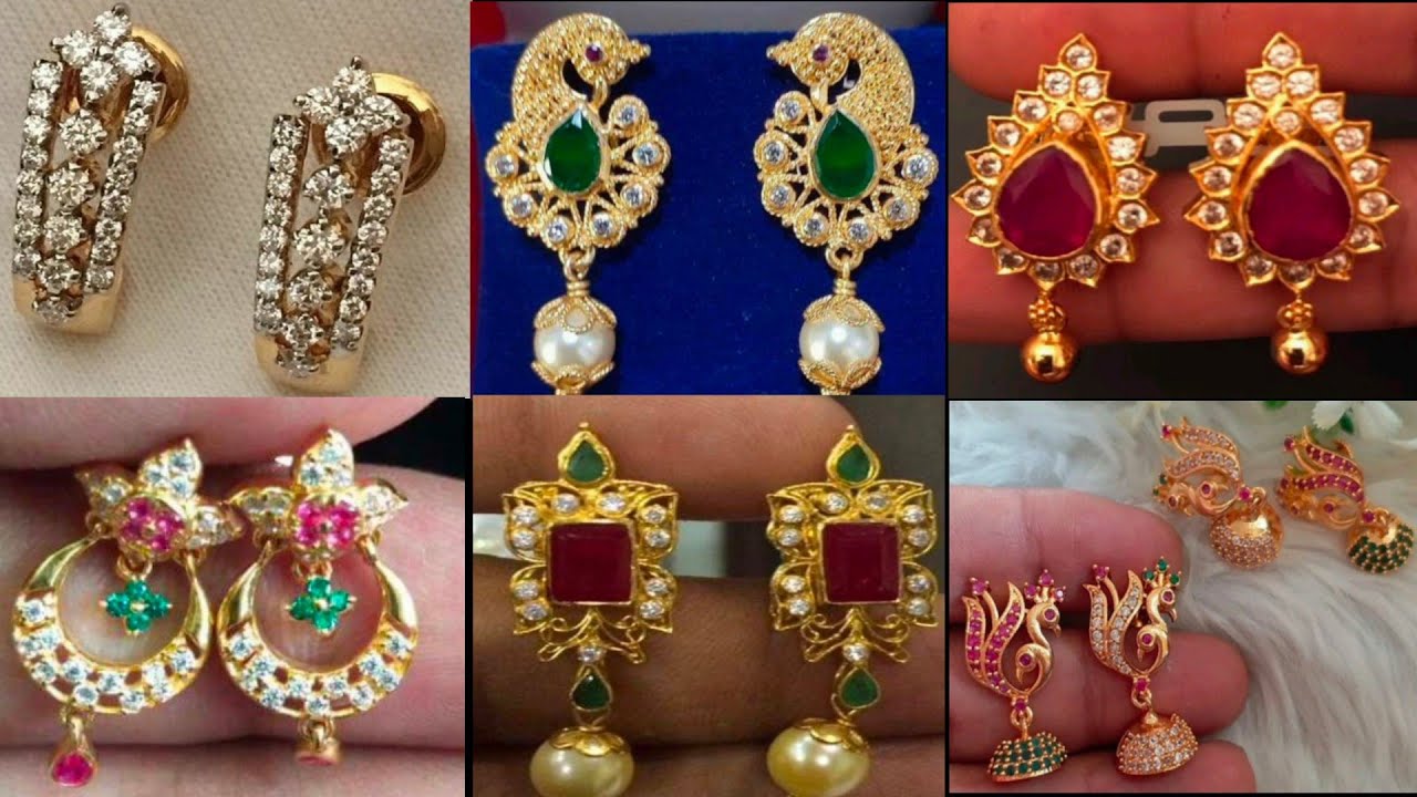 Buy Multicoloured Earrings for Women by Malabar Gold & Diamonds Online |  Ajio.com