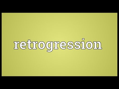 Header of retrogression