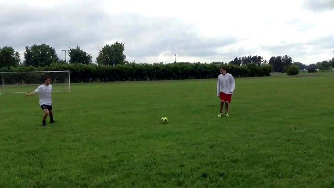 Josh Taft downing high balls with one touch - YouTube