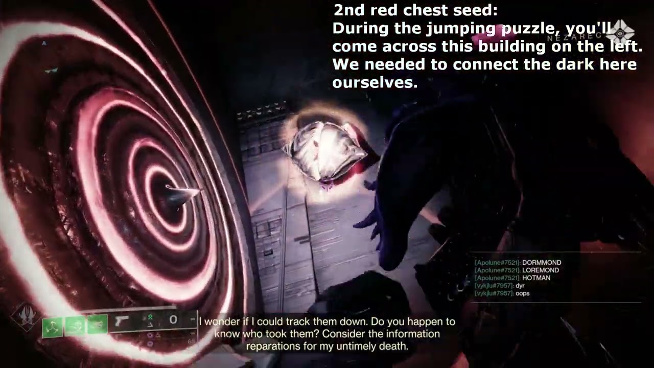 Destiny 2 Root of Nightmares [Secret Chest + Weekly Red Border]