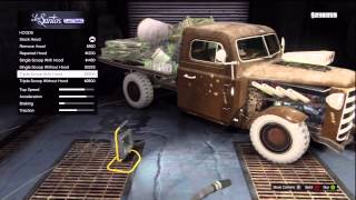 GTA V Car Customization Off Road Truck 'Rat-Loader Muscle' (HotRod)