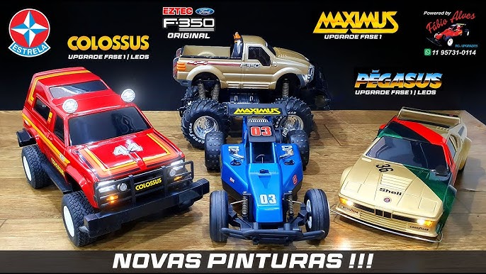 Pin de Fábio M. Alves em Maximus, Colossus e Pégasus Estrela - Convertidos  para AutomodelosFoguetinhos !!!