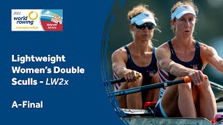 2023 World Rowing Championships - Lightweight Women's Double Sculls - A-Final