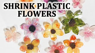 How to make shrink plastic flowers