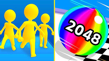 Join Clash 3d vs Ball Run 2048 Walkthrough Android iOS Gameplay KAD53