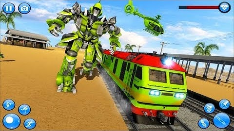 Grand Train Robot Transformation 2020 - Android Gameplay FullHD