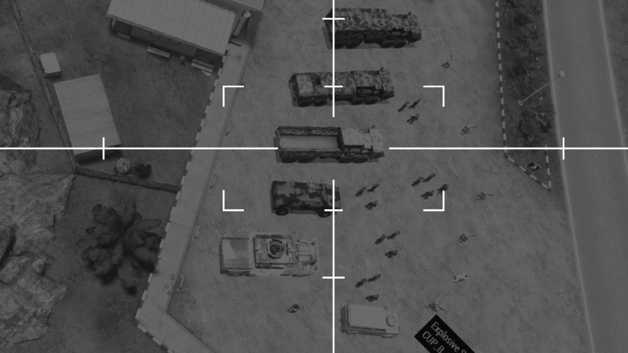 Дрон А-10 расстреливает вражеских повстанцев с невероятной точностью! - Арма 3 - Игра