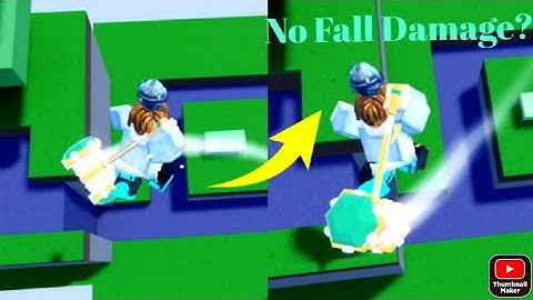 How To Avoid Fall Damage Using The Jade Kit | Roblox Bedwars