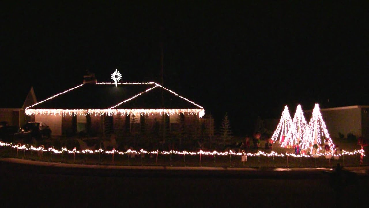 Peabody Christmas Light Show 2009 Savannah Night of Fire YouTube