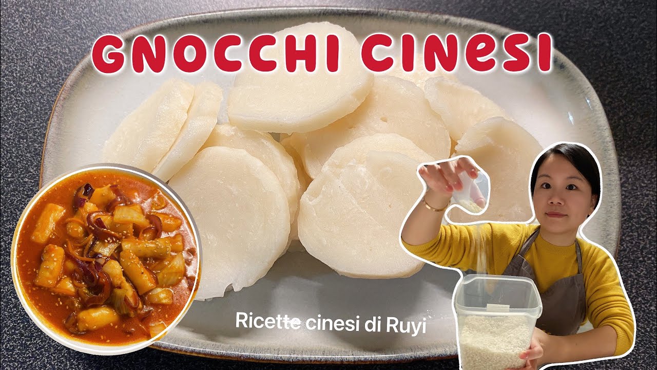 fare GNOCCHI CINESI partendo dal riso！
