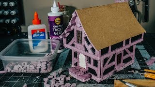Building a Foam House for Tabletop Gaming PART ONE: STRUCTURE