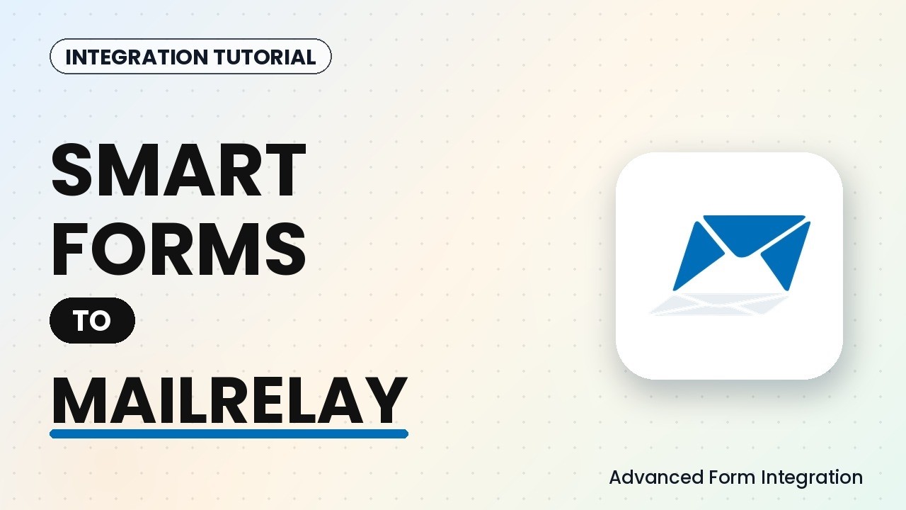 Smart Forms to MailRelay Integration Tutorial | AFI - YouTube