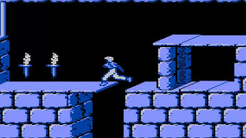 ATARI 8BIT XL XE Prince of Persia POP ANOTHER VERY EARLY GAME DEMO PREVIEW By Franco Catrin 600