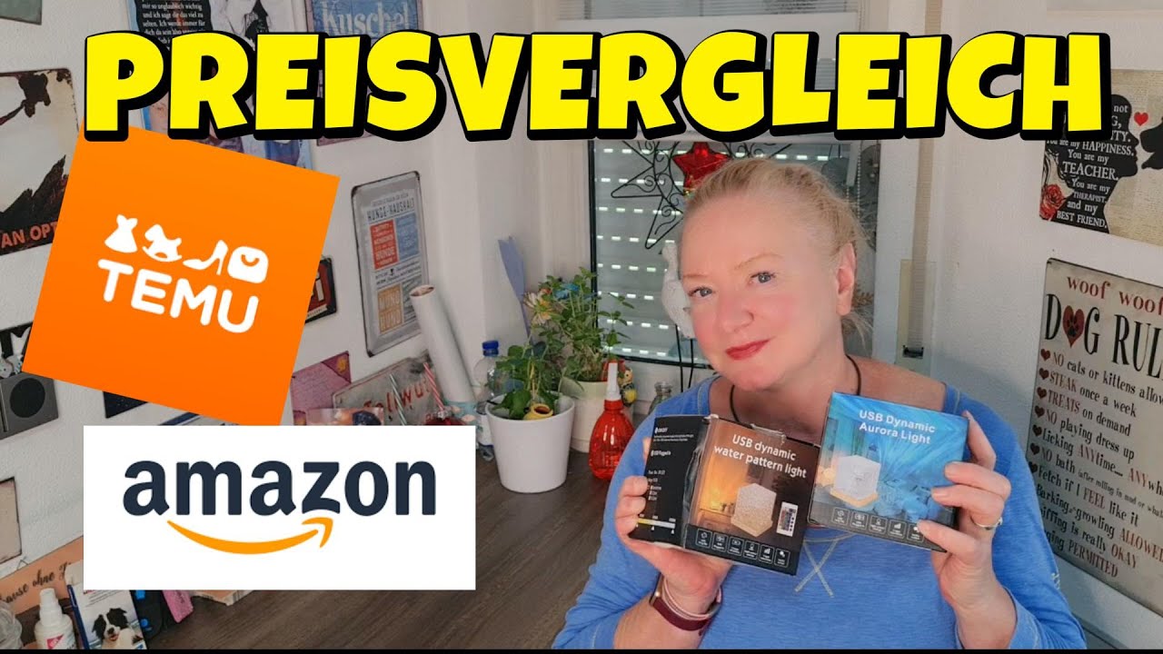 PREISVERGLEICH POLARLICHT AMAZON VS TEMU TEST REVIEW