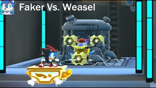 Faker Vs. Weasel - Sonic Superstars #8