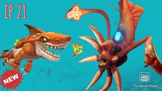 ATOMIC SHARK VS GIANT SQUID!!! (Hungry Shark World Gameplay) PS4 EP 21