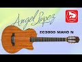 Электроакустическая гитара с нейлоновыми струнами ANGEL LOPEZ EC3000 MAHO N