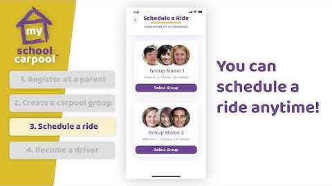My School Carpool Demo Video