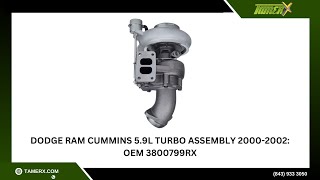 Dodge Ram Cummins 5.9L Turbo Assembly 2000-2002: OEM 3800799RX