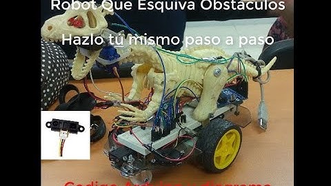Robot Que Esquiva Obstáculos / Sensor de Distancia Analógico