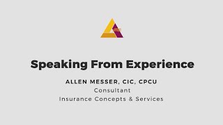 Contractors Equipment Coverage Explained with Allen Messer, CIC, CPCU