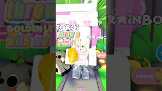 throwing golden lettuce #roblox #adoptme #robloxadoptme #robloxcontentcreator #cutecore #cute