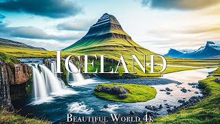 Iceland 4K Amazing Nature Film - Meditation Relaxing Music - Beautiful Nature