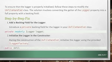 Solving the Null Logger Issue in Unit Testing with C#  and Moq