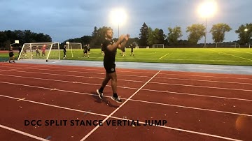DCC Split Stance Vertical Jump - Upside Strength Exercise Library