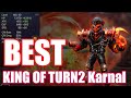 Karnal is king of turn2 with him i can defeat any enemy summoner war rta