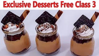 Exclusive Desserts Free Class 3 | Manisha Bharani Kitchen