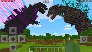 I Found Shin Godzilla Vs Godzilla Minus One V3 In Minecraft Pocket Edition...