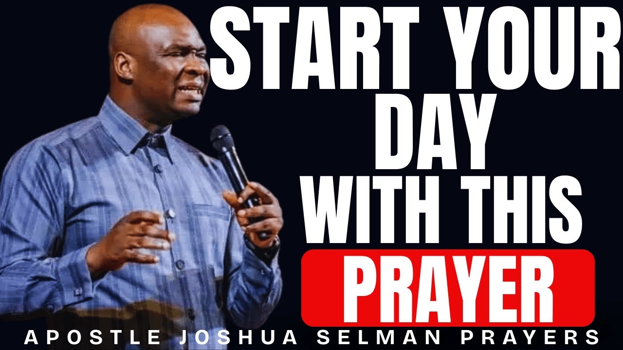 НАЧНИТЕ СВОЙ ДЕНЬ С МОЛИТВ О ДУХОВНОЙ ВОЙНЕ ЗА ПОБЕДУ И ЗАЩИТУ | АПОСТОЛ ДЖОШУА СЕЛМАН