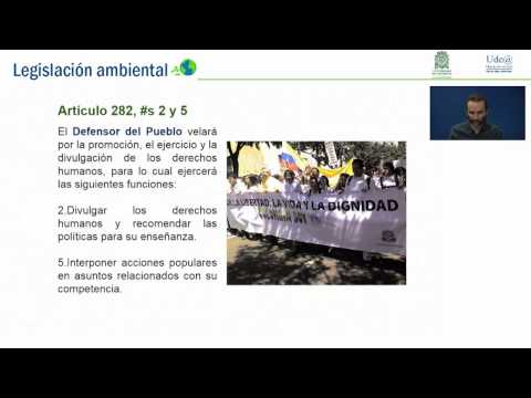 Derecho ambiental en Colombia / Parte 2