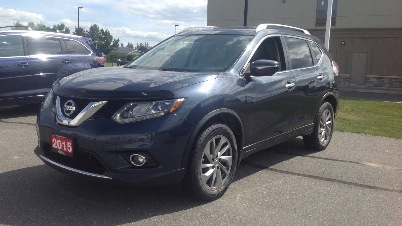 2015 Nissan Rogue Sl Awd Start Up Exterior Interior Full Review