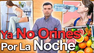 ¿Qué puedo tomar para dejar de orinar por la noche?