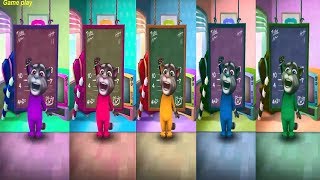 Colors Reaction Compilation My Talking Tom Great Makeover Funny Videos