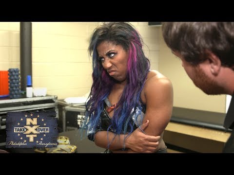 Ember Moon angrily heads to the trainer's room after TakeOver: Philadelphia: Exclusive Jan. 27, 2018