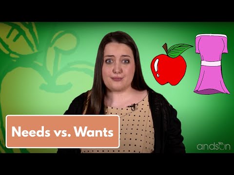 Needs vs. Wants