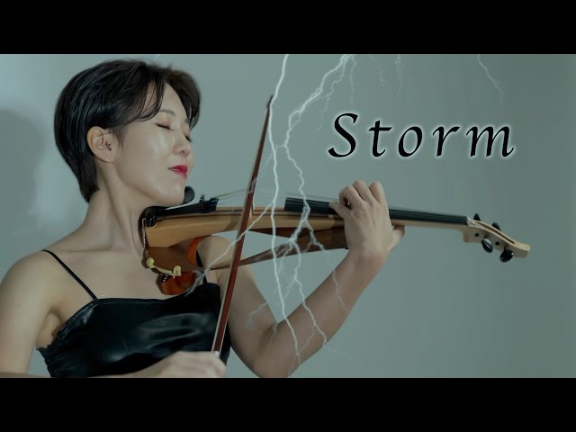 Storm⚡️ - Electric Violin Cover🎻 class=